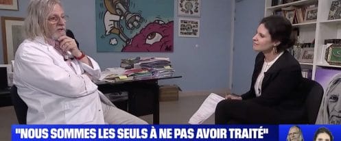 Didier Raoult dans une interview