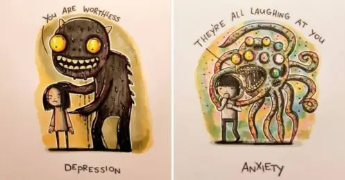 dessins troubles psychiques