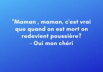 "Tout n'est que poussière"