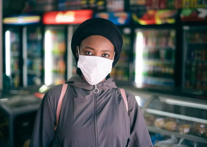 Retour du masque dans les supermarchés