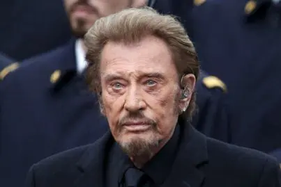Johnny Hallyday cancer blague