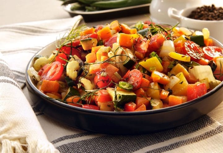 Un lot de légume de ratatouille rappelé