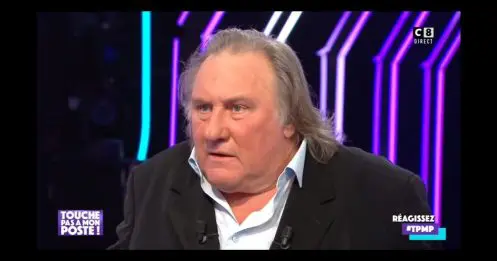 Gérard Depardieu donne son avis sur le Président de la République sur le plateau de TPMP