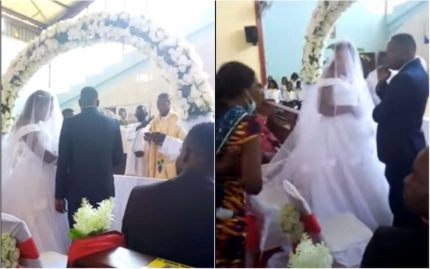 Leur mariage ne va pas se dérouler comme prévu