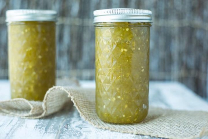 Découvrez la recette originale de la confiture de tomates vertes
