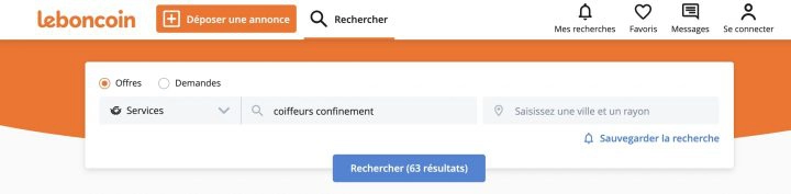 Le Bon Coin Reconfinement