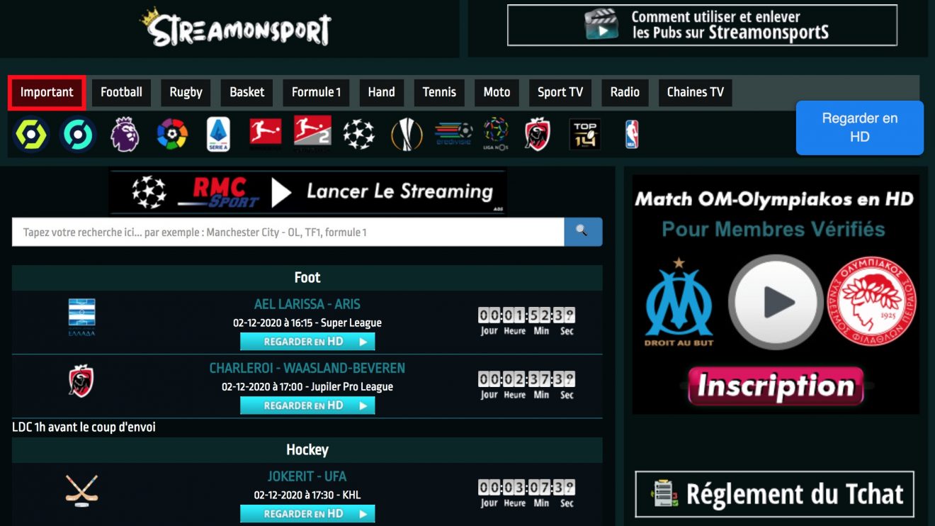 Site Streaming 2022 Sans Compte Les meilleurs sites pour regarder du football en streaming en 2020