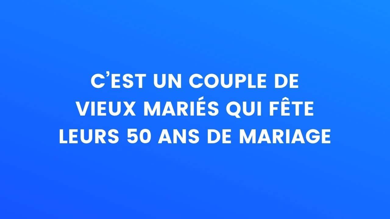 blague mariés