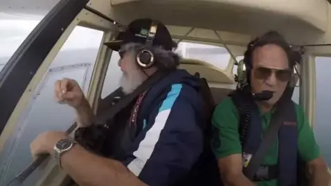 iphone tombe d'un avion et filme sa chute