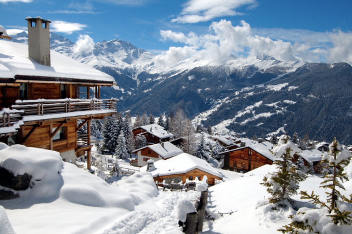 Швейцарские Альпы Горнолыжные Курорты