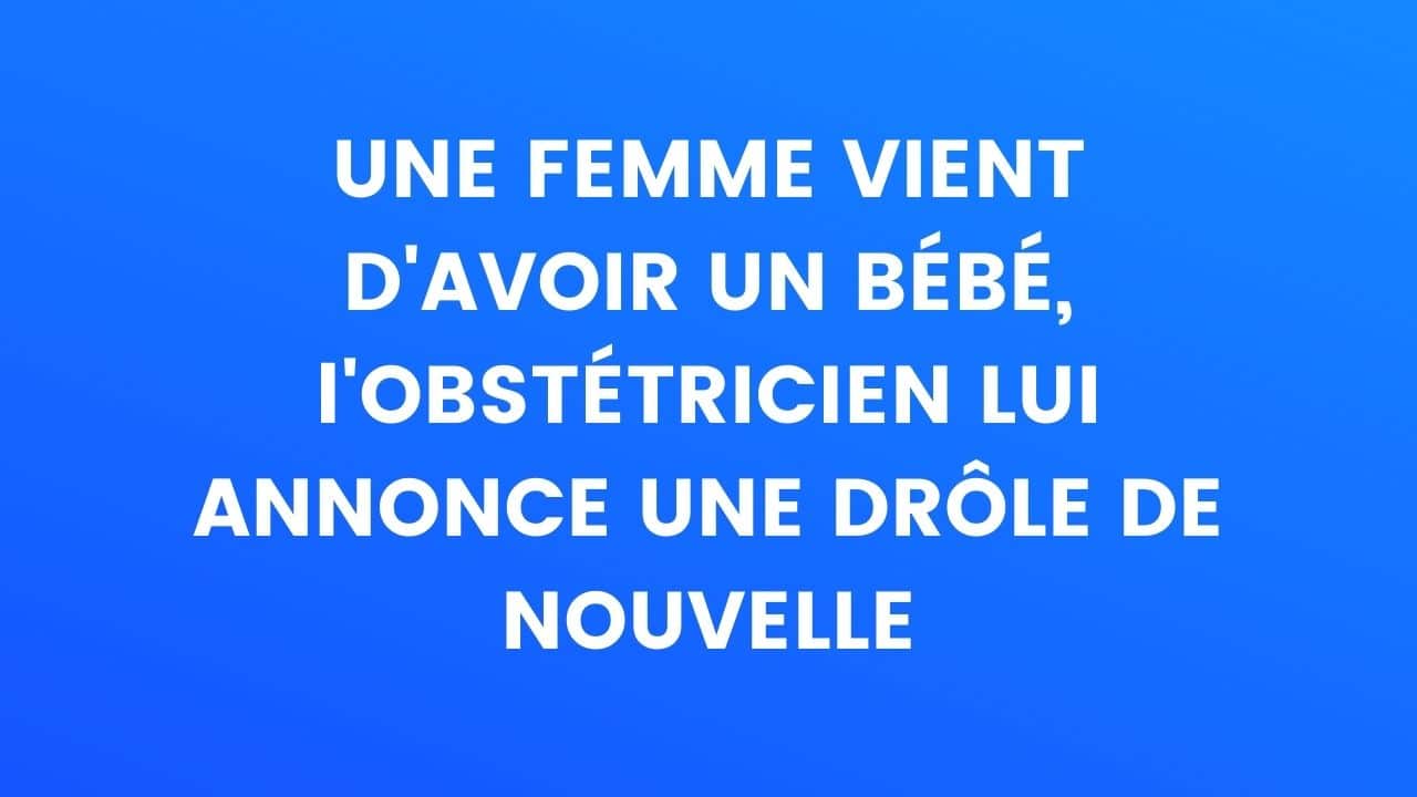 blague bebe