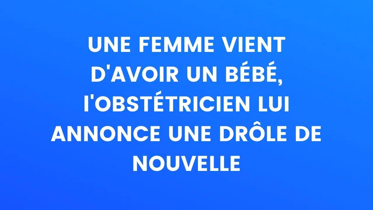 blague bebe