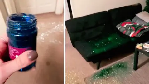 venge ex trompée répand paillettes