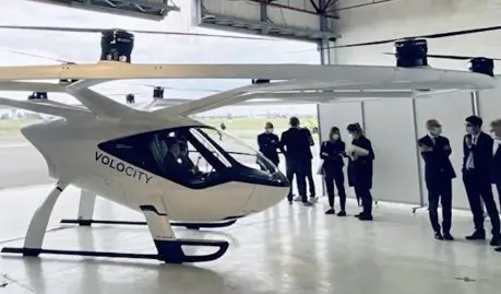 Paris, bientôt des taxis volants