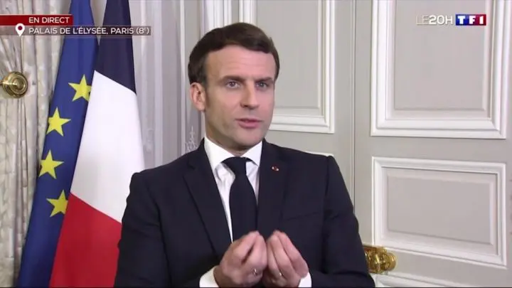 emmanuel macron fan tv