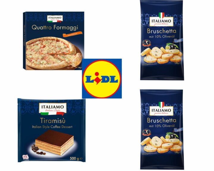 Mozzarella di bufala, tiramisu, pizza : la sélection de produits italiens  de Lidl enflamme la toile !
