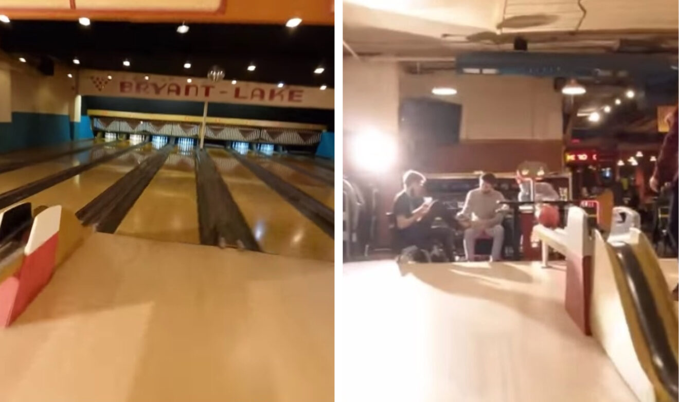 drone video bowling wins praise from