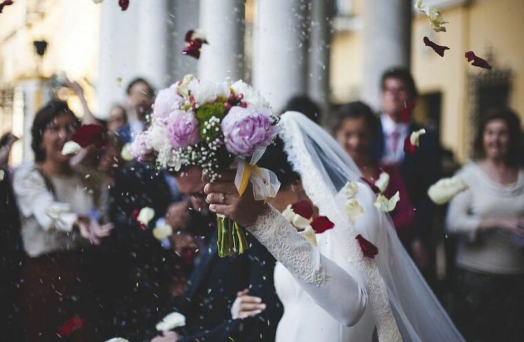 mariage mère mariée enfant