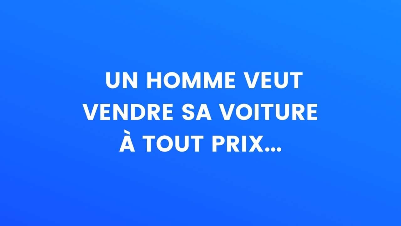 blague voiture