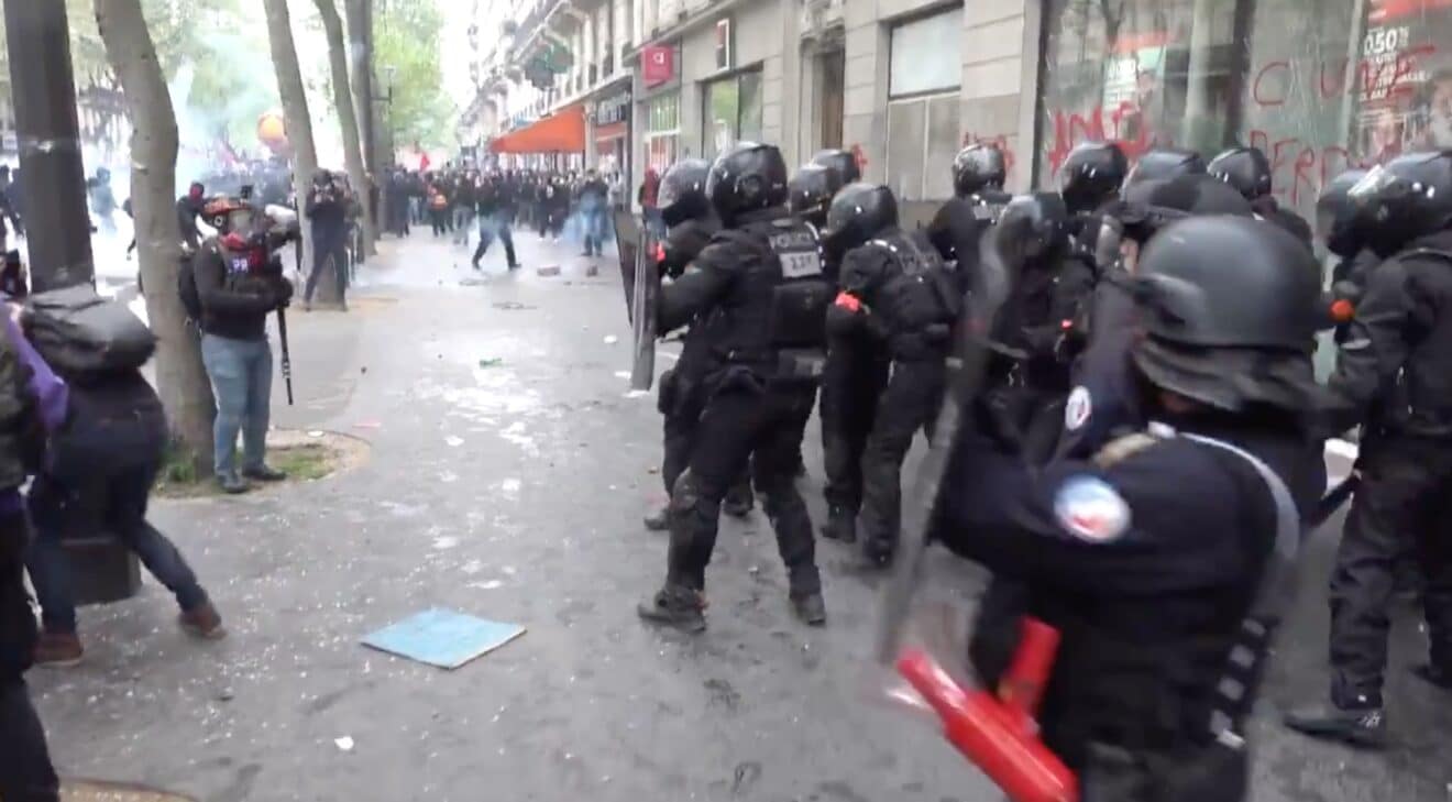 Manifestation du premier Mai : des gros débordements ...