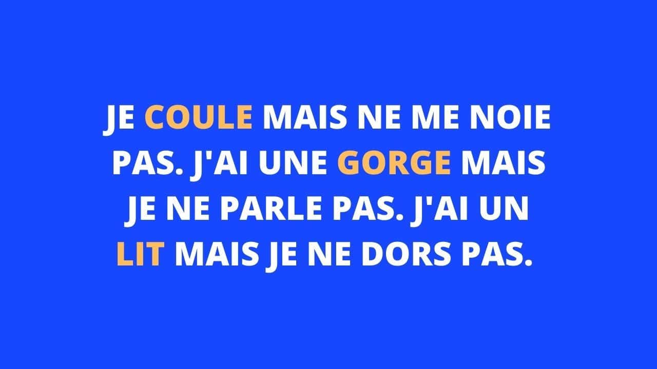 enigme gorge