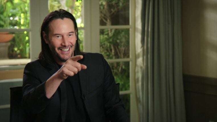 keanu reeves nouveau look improbable