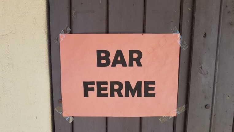 bar ferme