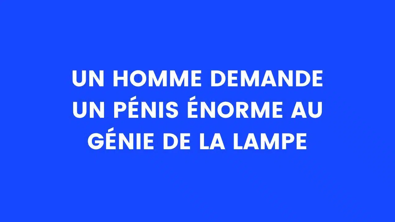 blague genie