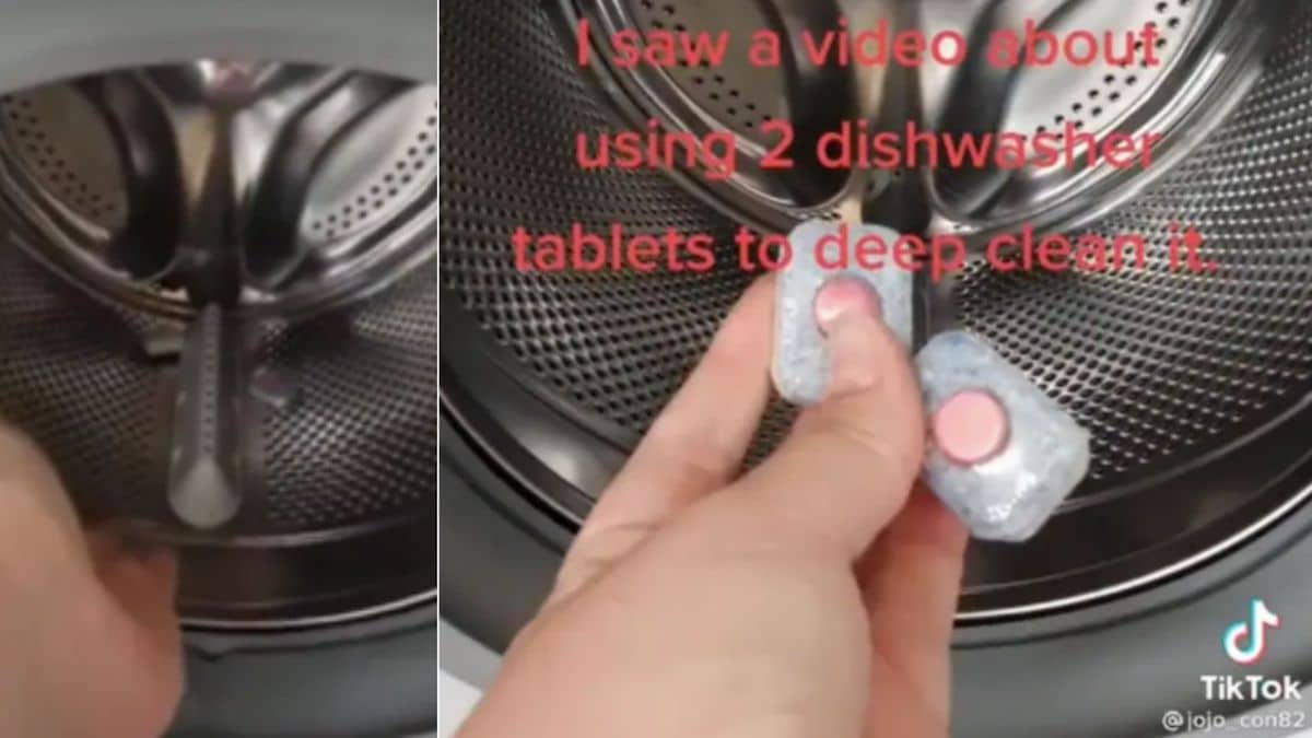 Nettoyer votre lave-vaisselle avec une pastille