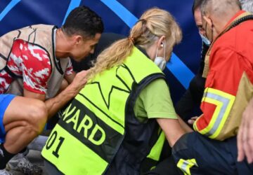 Insolite : Cristiano Ronaldo a assommé un stadier pendant l'échauffement