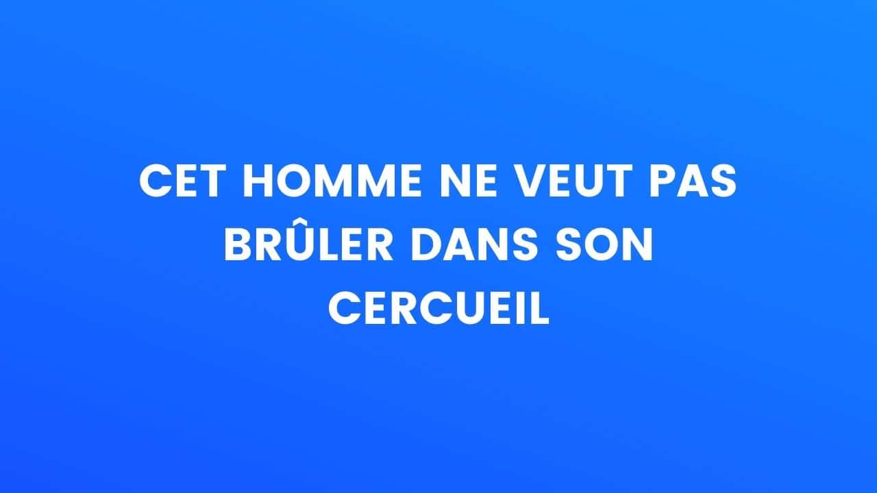 blague cercueil
