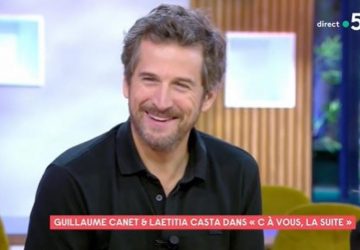 C à vous : l'amusant échange entre Guillaume Canet et Anne-Elisabeth Lemoine