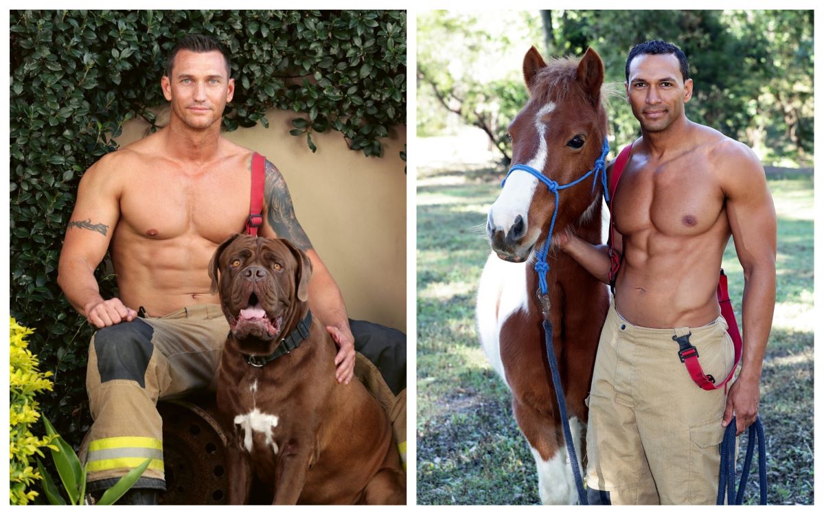 Des hommes et des chiens, un calendrier pour la bonne cause