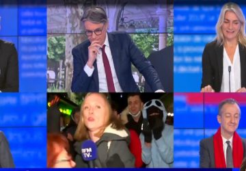 Emmanuel Macron à Vichy : ça dégénère !!! Une journaliste de BFMTV au sol ! (vidéo)