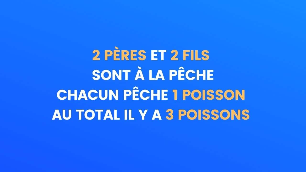 énigme pêche
