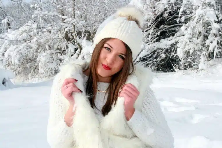 cheveux hiver neige