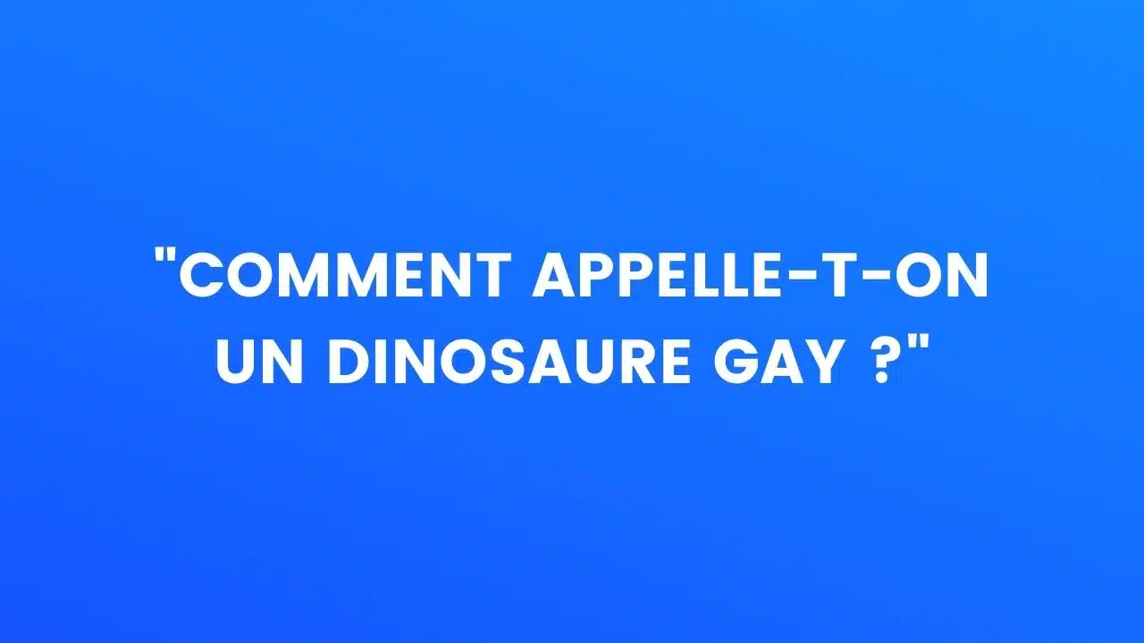 Comment appelle-t-on un dinosaure gay