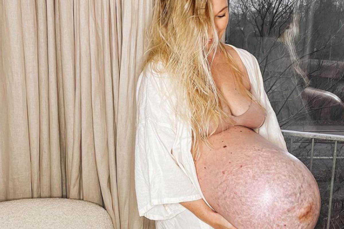 choc enceinte triples ventre impressionnant hallucinant video