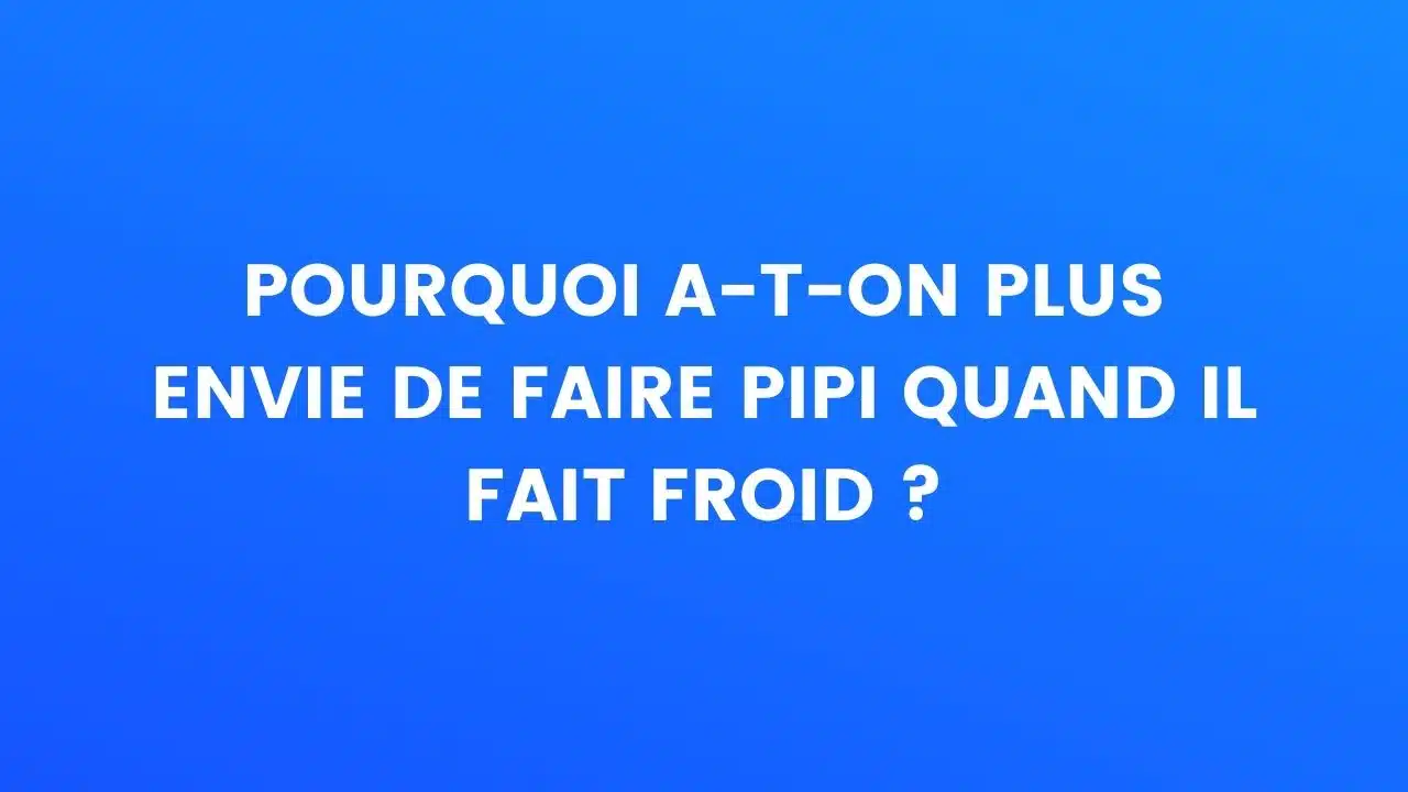 le saviez vous pipi