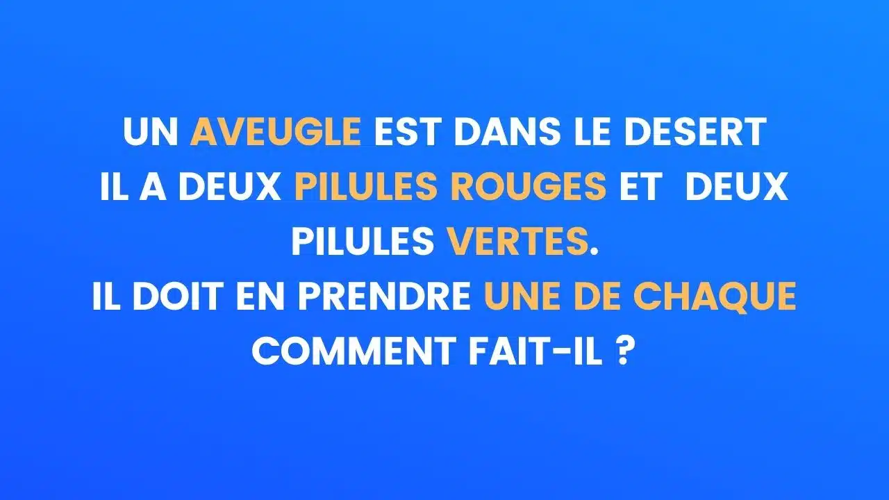 désert aveugle choix