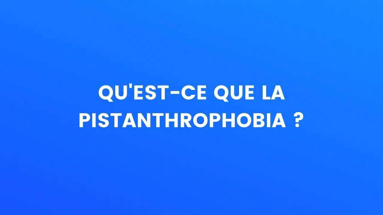 le saviez vous pistanthrophobia
