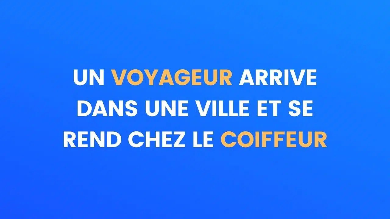 voyageur enigme