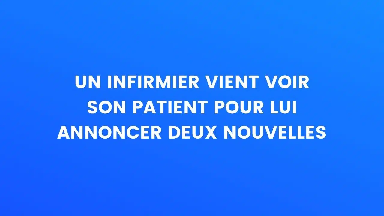 une bonne et mauvaise news