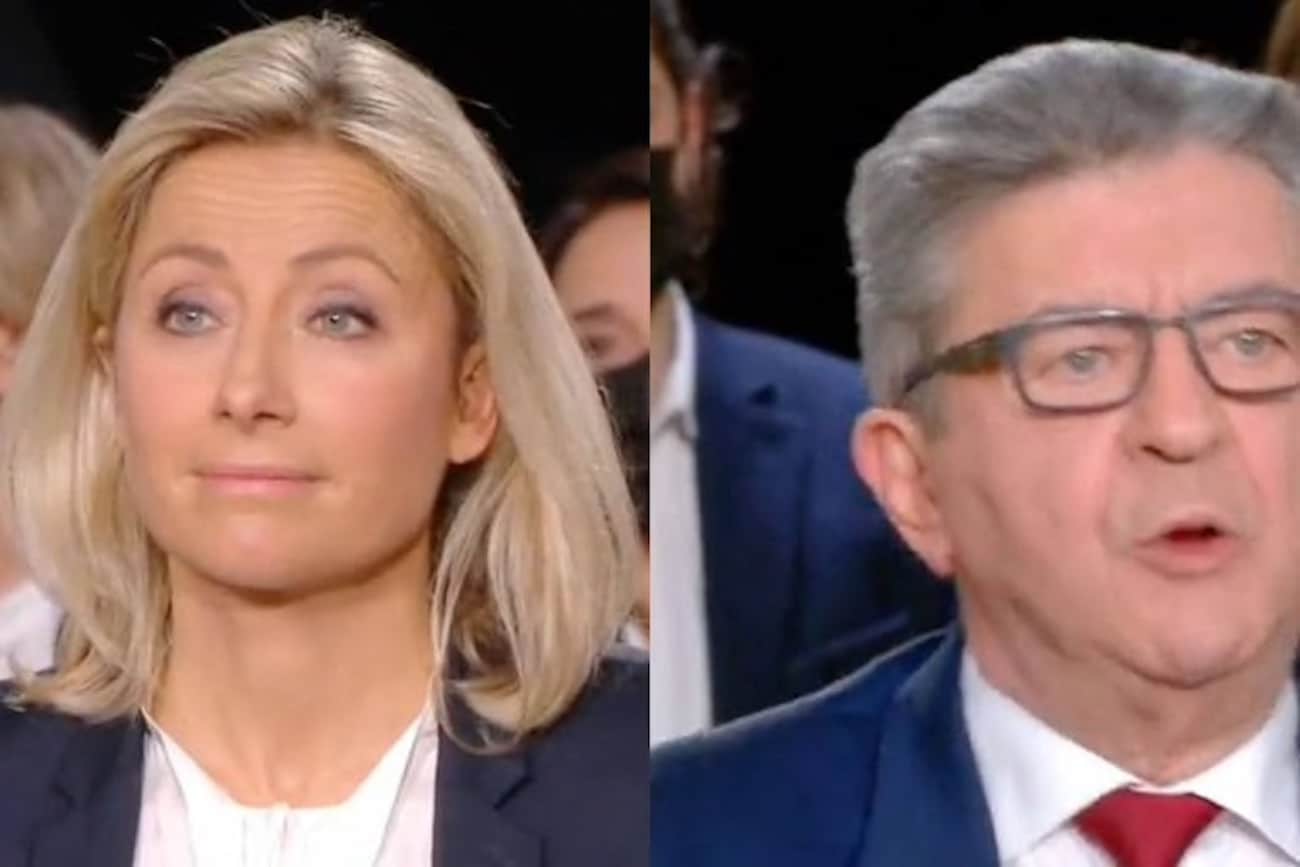 jean luc melenchon anne sophie lapix