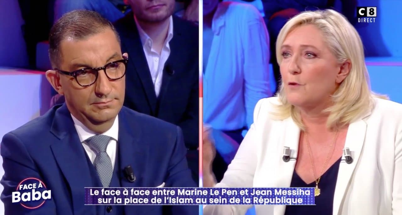 Marine le Pen et Jean Messiha