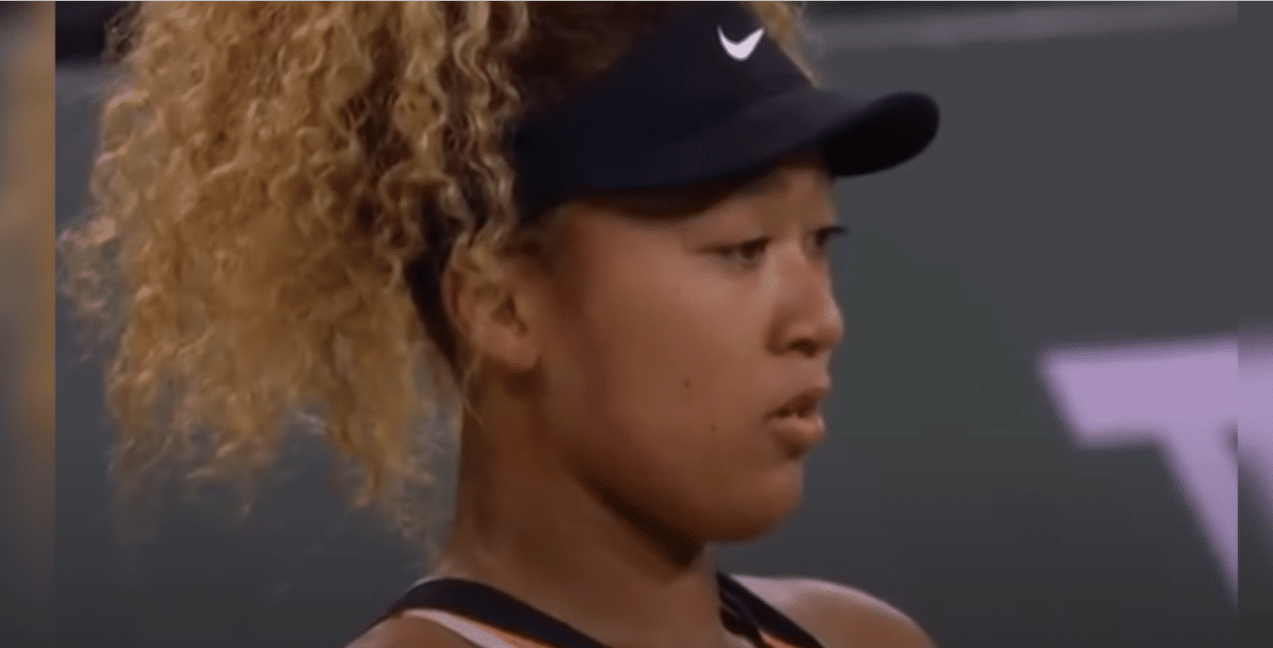 Osaka larmes tennis