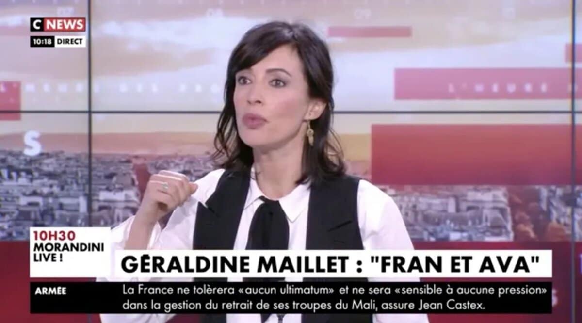 TPMP Géraldine Maillet