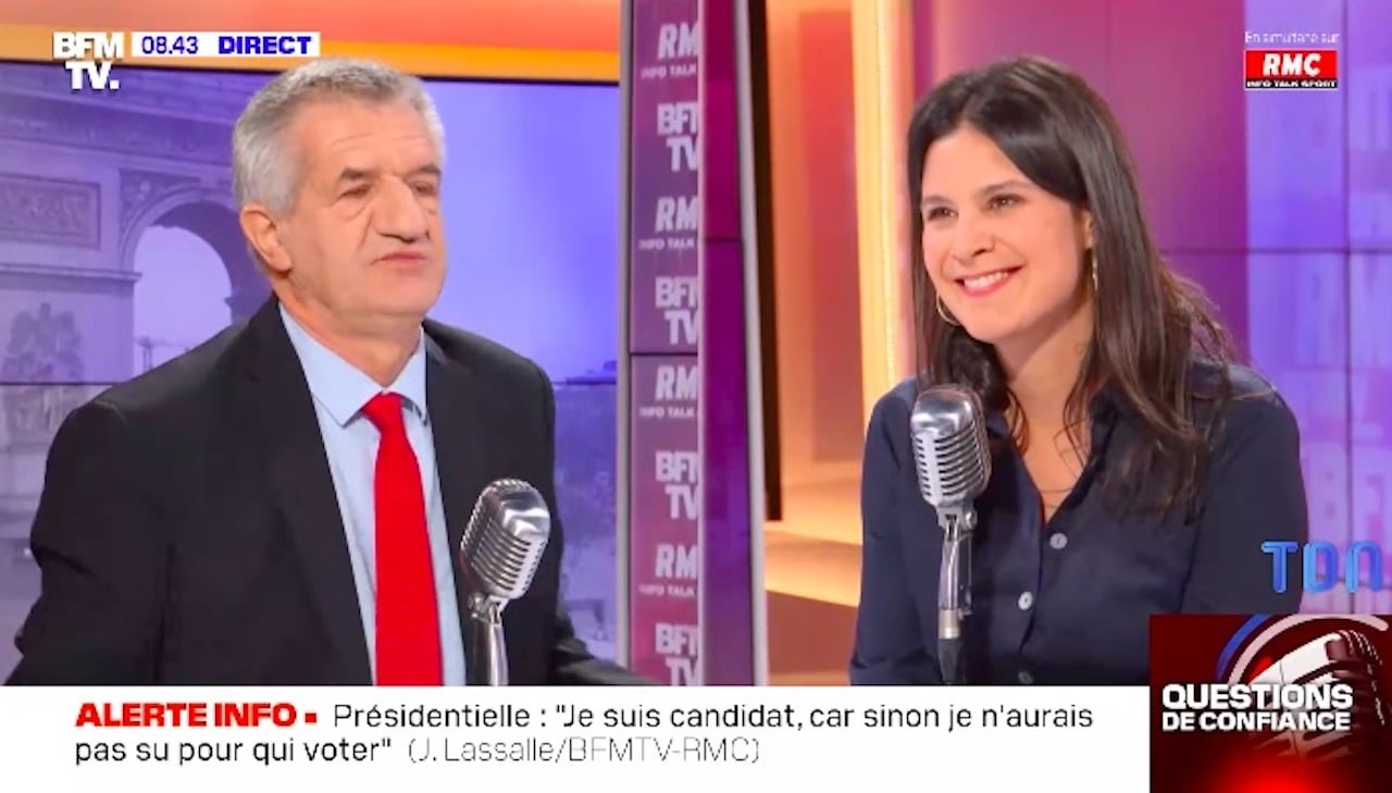 Jean Lassalle Apolline de Malherbe