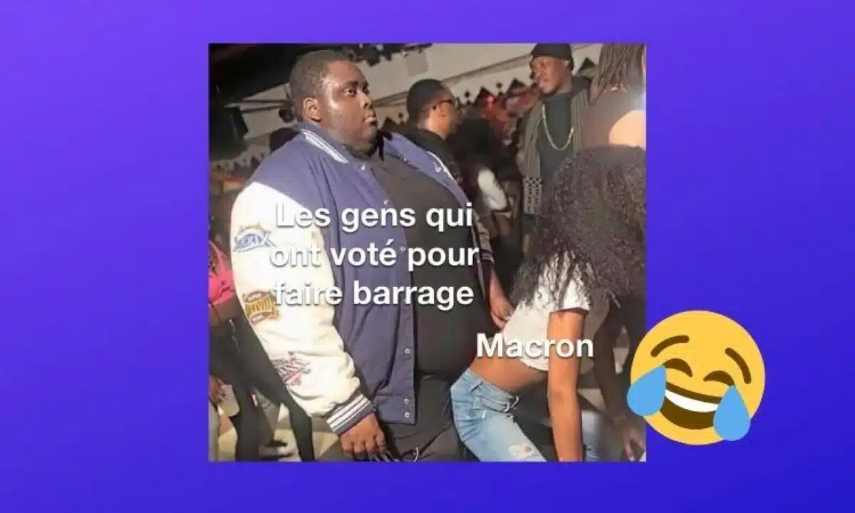Mème barrage Macron