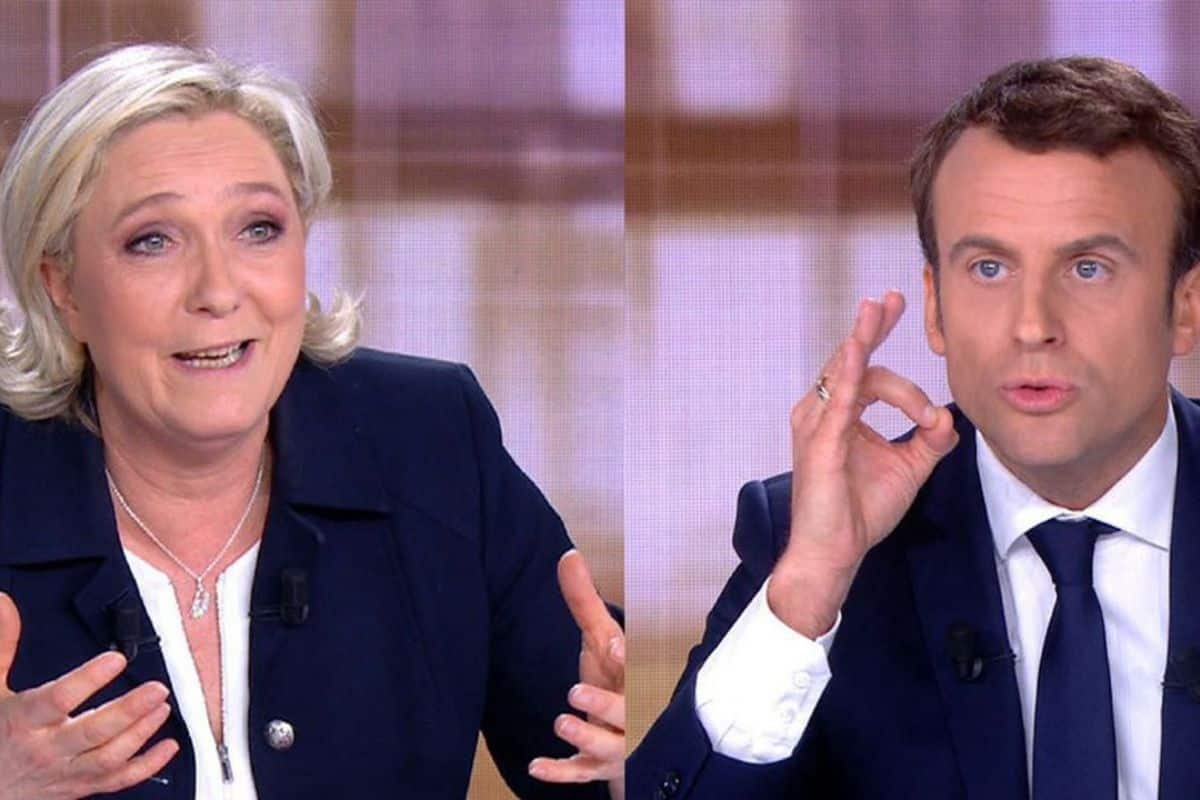 debat entre deux tours 2017 2022 desaccord marine le pen macron changement